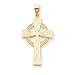 14k Celtic Cross Pendant