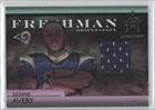 2008 Leaf Rookies and Stars Longevity Freshman Orientation Materials Jerseys #17 - Donnie Avery/100