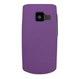 Hard Snap-on Shield PURPLE RUBBERIZED Faceplate Cover Sleeve Case for NOKIA ....