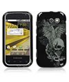 Skull Wing Print Protector Case Cover for Samsung Transform M920