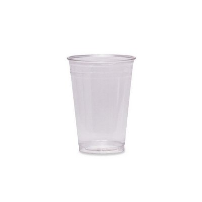 Cups, Holds Cold Beverages, 12 Ounces, Clear Plastic, 500 Per Carton Wise Size DXSCP12DX