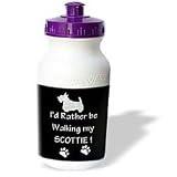 Dogs Scottie - Walking With Scottie - Water Bottles