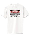 WARNING MY OTHER RIDE IS A TRACTOR T-Shirt (Various Colors Available)