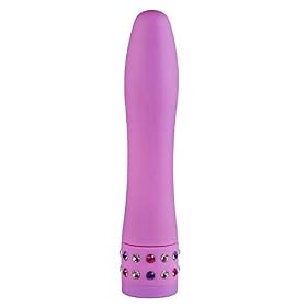 Doc Johnson Jenna's Velvet Jewel Vibrator, Purple, 6.5"Doc Johnson Jenna's Velvet Jewel Vibrator