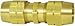 Imperial 90438 Air Brake Hose End Hose Mender, 3/8", Per Package Of 5