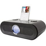 Coby Digital Dual Alarm/Clock Radio with iPod Docking System (Black)