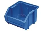 Premium Stacking Bin 4-1/8 X 4-1/2 X 3 Blue. Package of 24