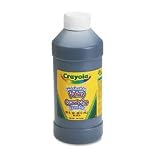 Washable Paint, 16-oz. Size, Black