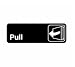 Tiedot Kirjoita W Symbol,''Vedä'' Information Sign W Symbol, ''Pull''