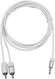 Jensen iPod RCA Cable - White (JP3106)