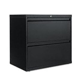 30" Two-Drawer Lateral File Cabinet Finish: Black