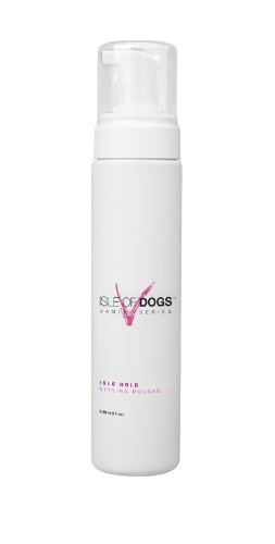 Isle of Dogs Vanity Series Hold for Styling, Control Mousse for Dog Grooming, 266ml