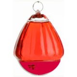 Opus Inc Glass Hummingbird Feeder (10-oz feeder - 3x3x4.5)