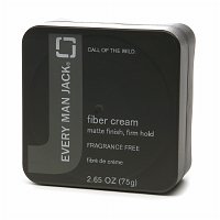 Every Man Jack Fiber Cream, Fragrance Free 2.65 oz (75 g)