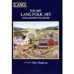 Mary Singleton Lang Folk Art 2009 Softcover Engagement Calendar