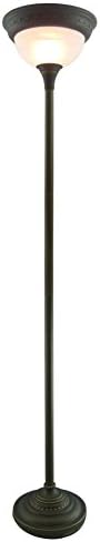 Normande Lighting JM3-2005BT Floor Lamp, Dark Bronze
