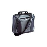 Targus CityLite Clamshell Case Designed for 15 Inch Laptops CVR400 Black with Grey Accents)