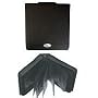 Neo Black Leather Look 500 CD Wallet