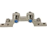 Steren 2 Screw 2.5GHz Dual F Grounding Block - Dual