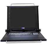 Dual Rail Rack-mountable KVM