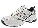 Skechers Work Enervator - Wally | Men's Industrial Shoes White Navy/Orange Trim