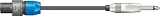 Speaker lead, Neutrik® NL2FC to 6.3mm mono jack plug - 10.0m