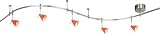 Lite Source - Kit-2886red - 8' Track Light