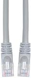 (The price is for 24 pieces.) 1ft 350MHz CAT5E UTP Ethernet Cable with Strain-Relief Boot - Gray