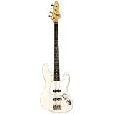 bass guitars JB Player Bass Pearl White bass guitars