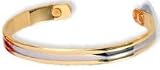 Silver Stripe Copper Cuff