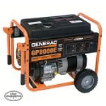 Generac 8000 Watts Electric Start Portable Generator- 49 State