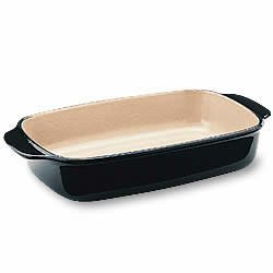 Aga Traditional Cast Iron Baking Dishes Matt Black