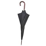 Totes Mens Automatic Open Stick Umbrella