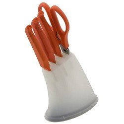 Rachael Ray from Furi Gusto-grip Basics Clean Store 5 Piece Knife Block Set