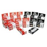 8 Black & 7 Colour Inkrite Photo Plus! Ink Cartridges For Epson Stylus C62