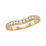 14kt. Gold, 1/3 ct. tw. Diamond Anniversary Ring