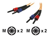 New Cabtgp St Lszh Jacket Duplex 62.5 125 Micron Multimode Fiber Optic Patch Cable Orange 30 Foot
