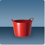 Tubtrugs SP14R 3.5-Gallon Storage Bucket, Red
