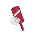 Kyocera Double-Edged Ceramic Mandline Slicer with Handguard, Red