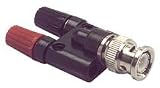 BNC Male To Dual Binding Posts Adapter
