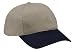 NEW Port Authority - 2-Tone Brushed Twill Cap Khaki/Navy-OSFA
