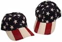 Patriotic Stars & Stripes Baseball Cap U.S.A. Made by FlagClothes