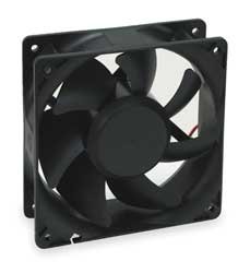 Dayton 2RTK6 Axial Fan, 4 3/4 In Sq, 124 CFM, 115 V