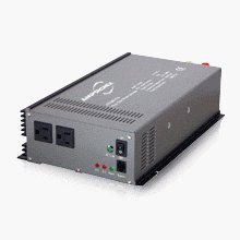Amptronix 12V 600W Pure Sinewave Inverter with Transfer Switch (ATS600-12A-ALT) by Amptronix