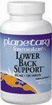 Lower Back Support ( 120 Tabs 839 mg ) ( Botanical Support for the Lower Back ) Planetary Herbals