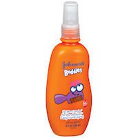 Johnsons Buddies No More Tangles Easy Comb Spray 8 ounces.