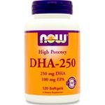NOW Foods Dha - 250, 120 Softgels