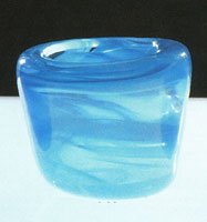 Tea Light Holder - Lava Swirl