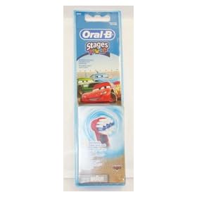 Braun Oral-B Stages Power Replacement Brush Heads 2 Pack - Cars