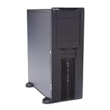 SilverStone TEMJIN TJ06B-W - Tower - extended ATX - no power supply - black - USB/FireWire/Audio -